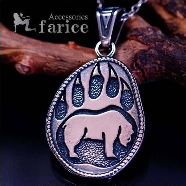 Indian Jewelry 熊 ベア 足跡 爪 クロー インディアンジュエリー風