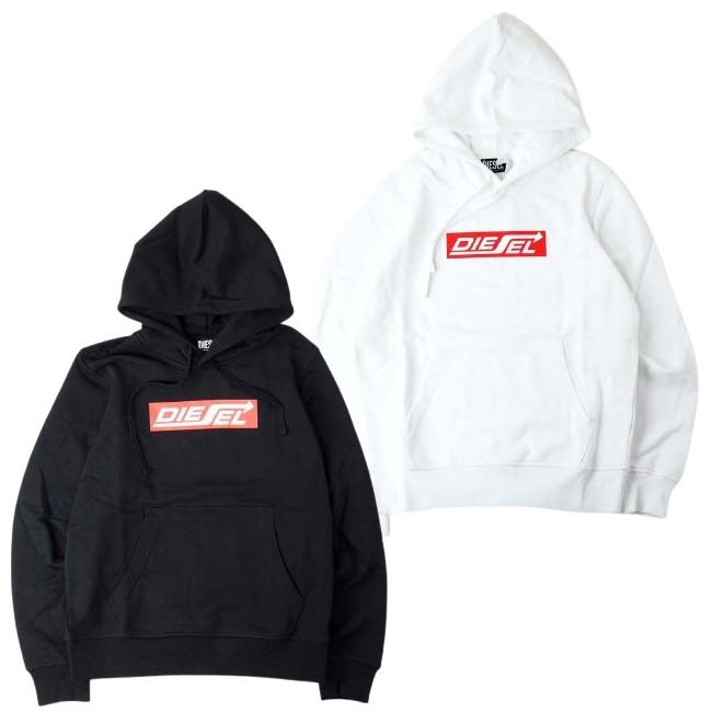 DIESEL（ディーゼル） ボックスロゴ メンズ ユニセックス フーディ