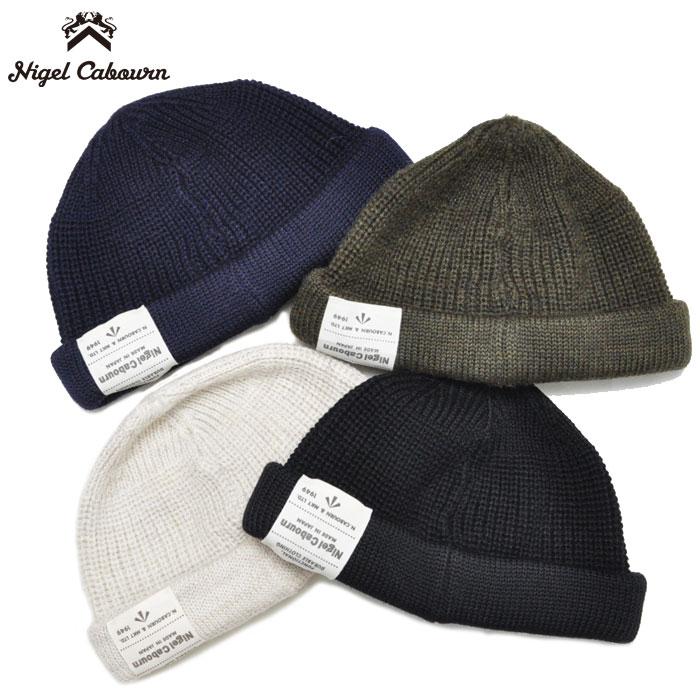 NIGEL CABOURN（ナイジェルケーボン） ニット帽 ビーニー ウール