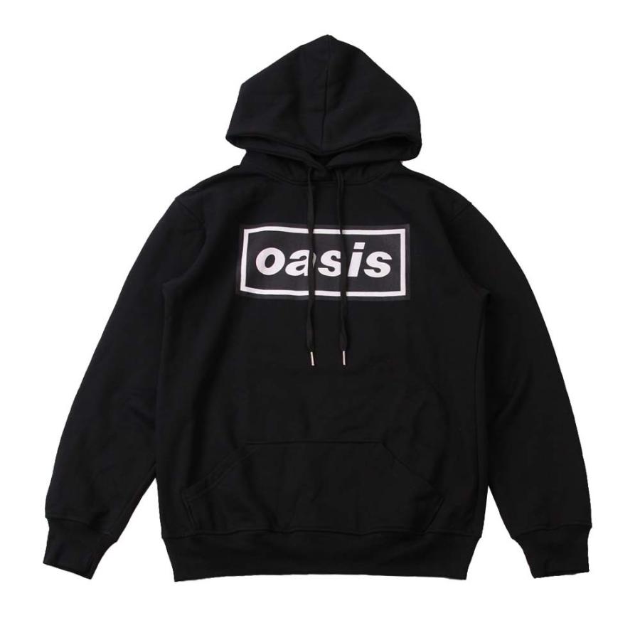 パーカー スウェットパーカ バンド ロック (AG) オアシス OASIS 1 BLK