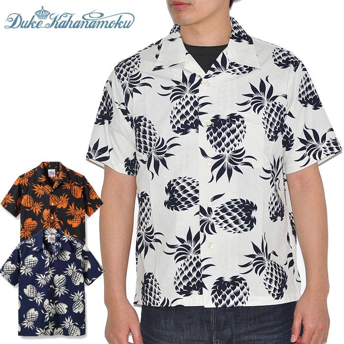 DUKE KAHANAMOKU デュークカハナモク アロハシャツ DUKE'S PINEAPPLE