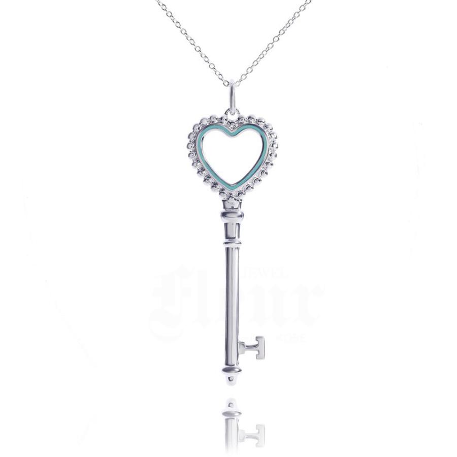 TIFFANY&Co.（ティファニー） ネックレス ハート キー ペンダント
