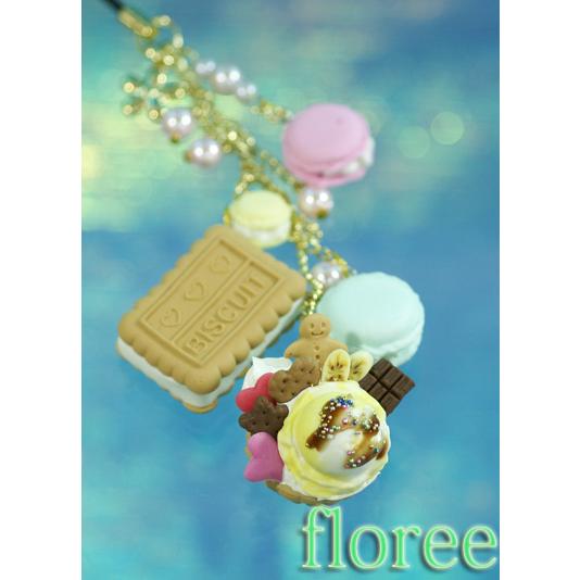 floree（フローレ） Lovely Sweets ぷっくり ビスケット L （角）樹脂