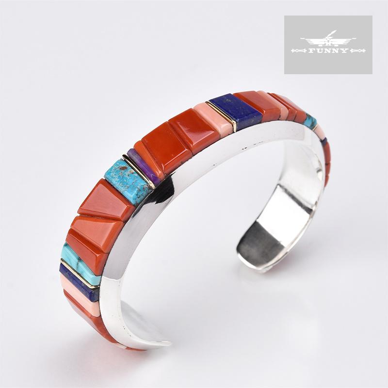 NAVAJO ナバホ alvin toadacheene ブレスレット バングル Indian