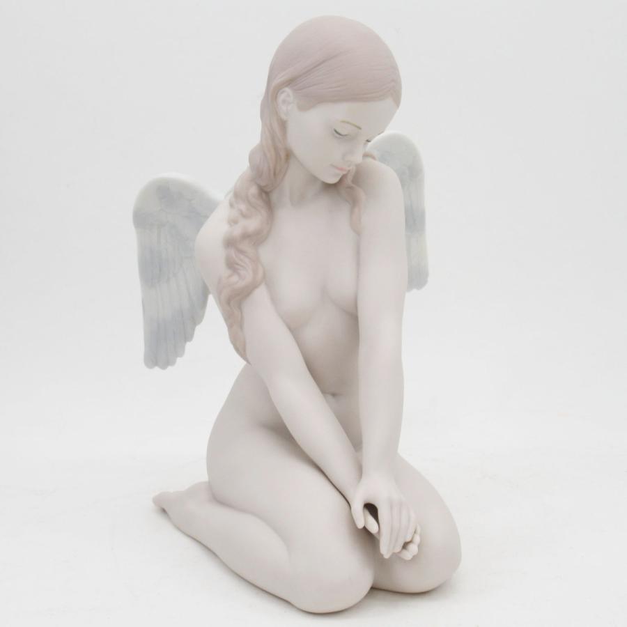 リヤドロ Lladro フィギュリン ♯18235 「美しき天使」 女性 天使 裸像