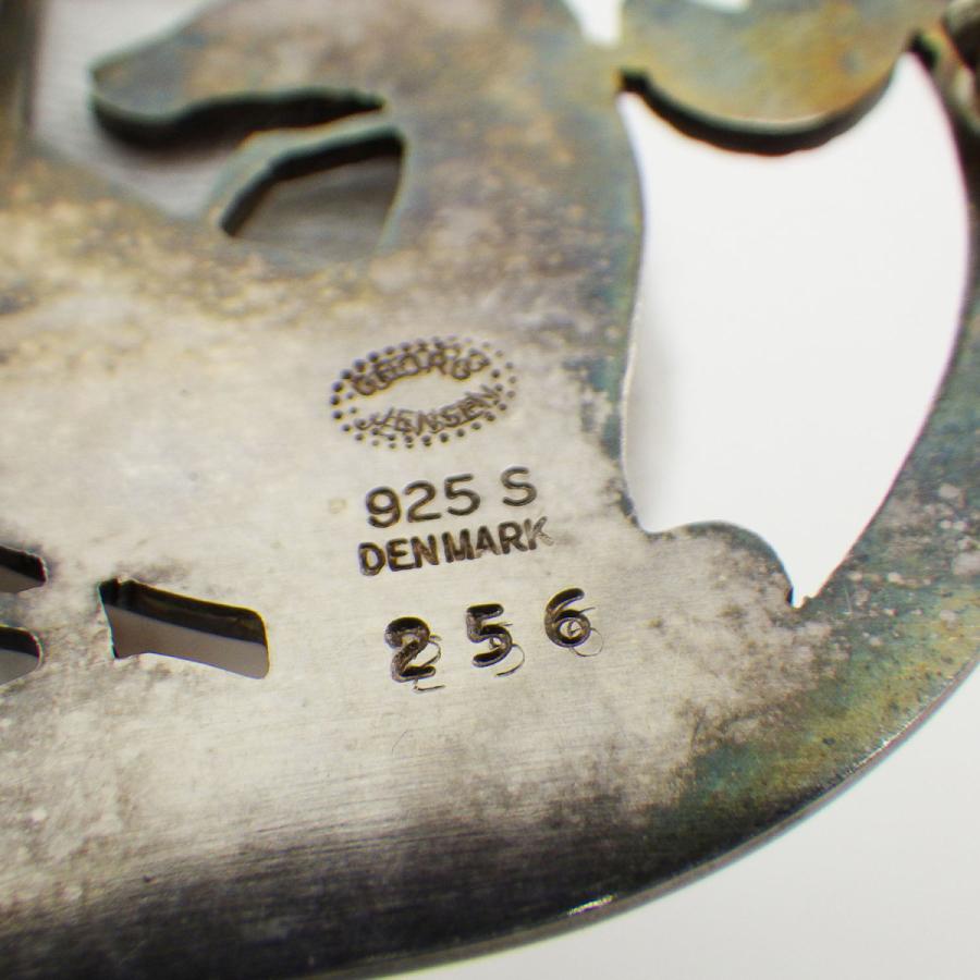 ジョージジェンセン ♯256 鹿モチーフ SV925 ブローチ アクセサリー