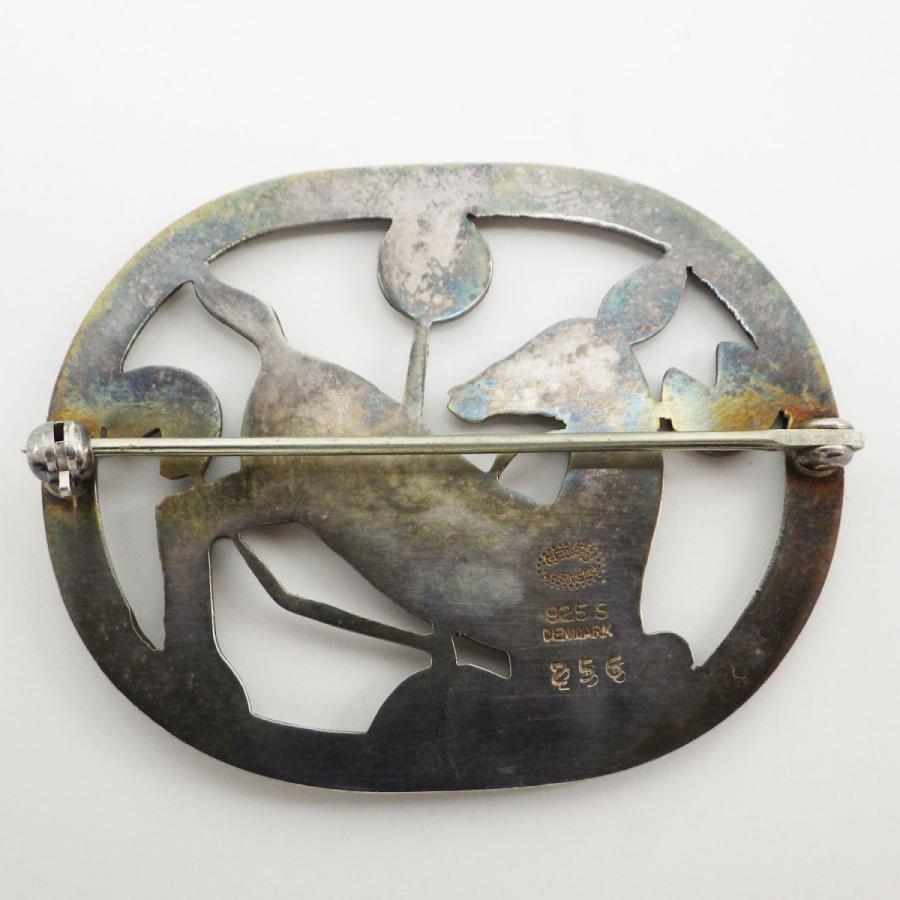 ジョージジェンセン ♯256 鹿モチーフ SV925 ブローチ アクセサリー