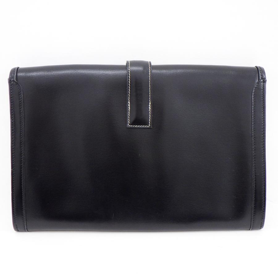 HERMES（エルメス） ジジェ PM クラッチバッグ ○L刻印 ボックスカーフ