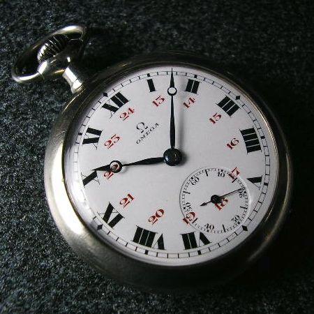 OMEGA（オメガ） 小型手巻きアンティーク懐中時計 : 古時計の館 - 通販