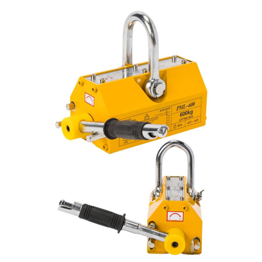 国際CE認証品】リフティングマグネット 600kg 永久磁石 吊り下げ式