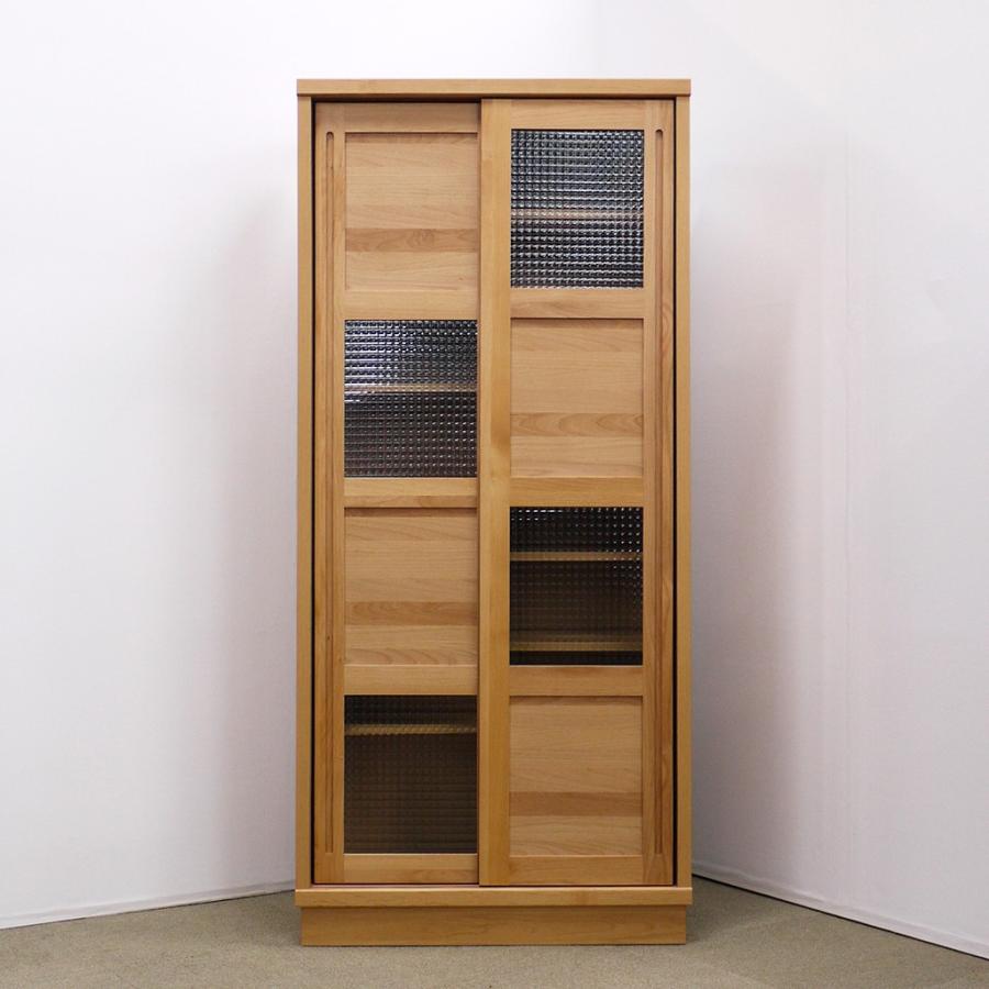 大きな引戸の食器棚 80/カップボード/リビング ダイニング収納