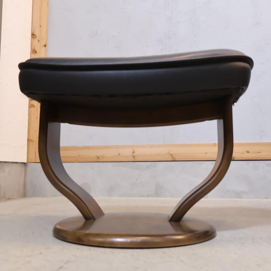 karimoku カリモク 本革 リクライニングチェア オットマン付