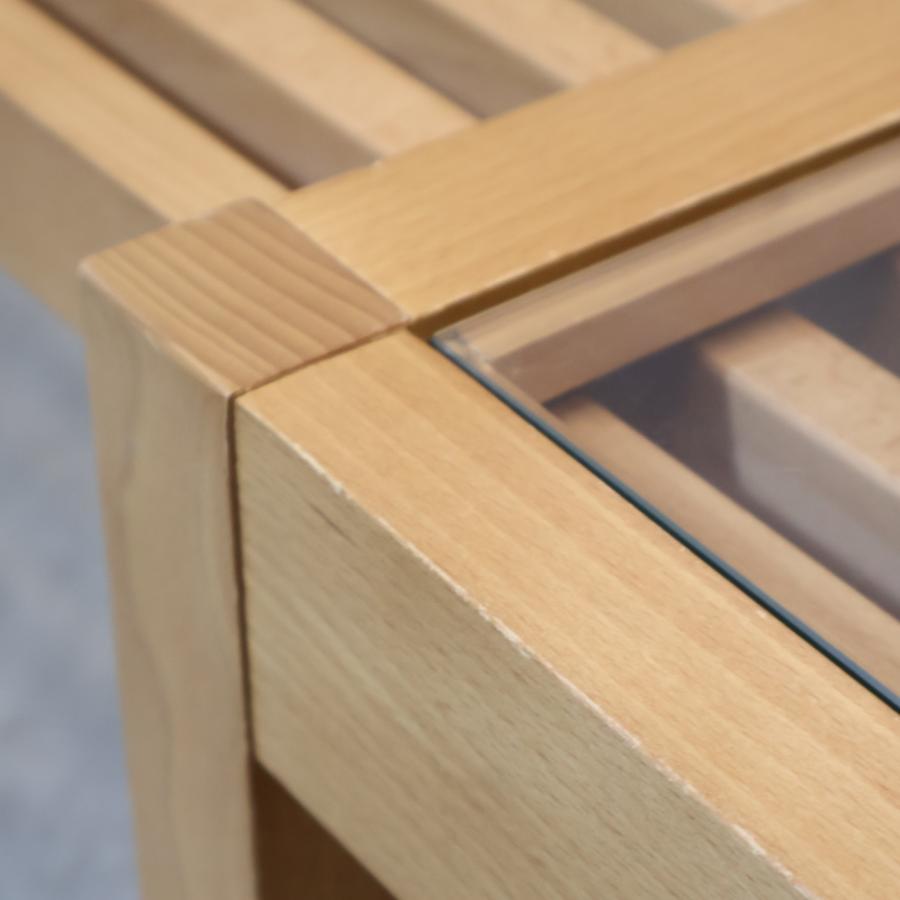 KEYUCA ケユカ モスコ スライドローテーブル ナチュラル 伸長式