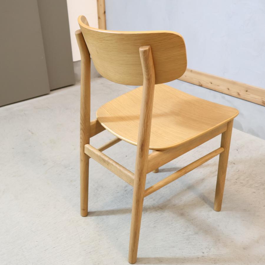 無印良品（MUJI） オーク材 ラウンドチェア ダイニングチェア 北欧