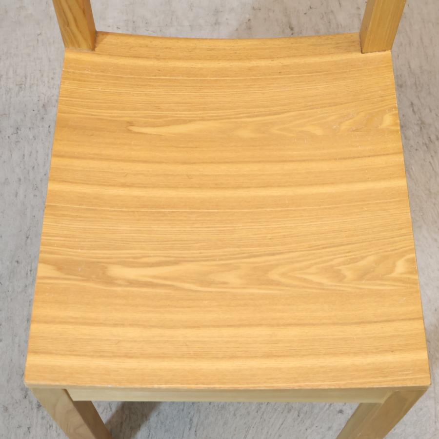 unico ウニコ HUTTE ヒュッテ アッシュ材 ダイニングチェア 2脚セット