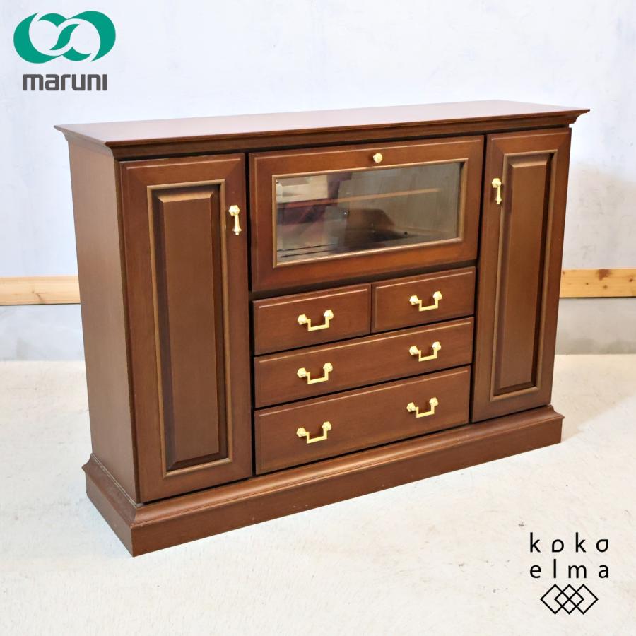 イ*ウ様 maruni/マルニ木工 地中海シリーズ木製キャビネット 商品詳細