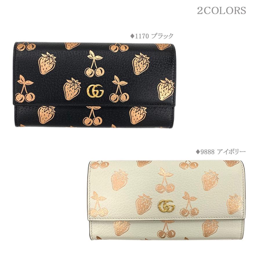 GUCCI（グッチ） 未使用 長財布 財布 かぶせ蓋 GGマーモント