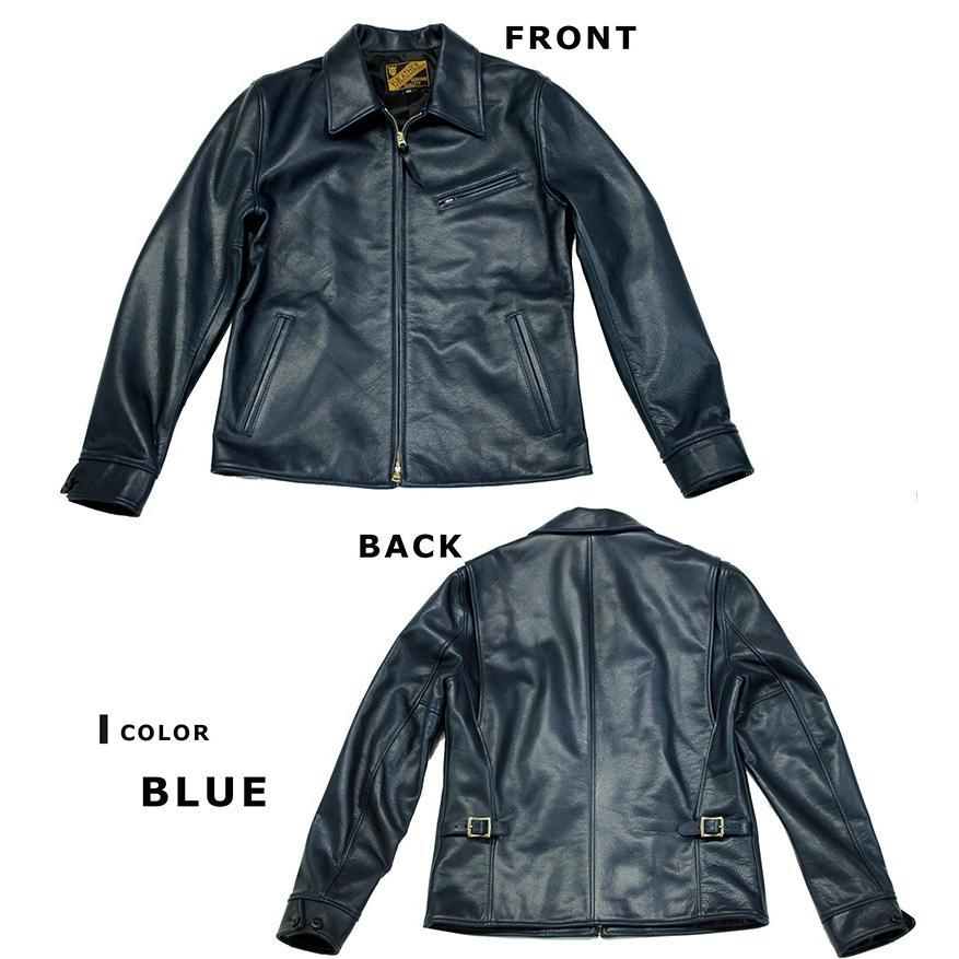 Y2LEATHER 日本製 牛革 革ジャン トラッカージャケット S/M/L/LL SR-42