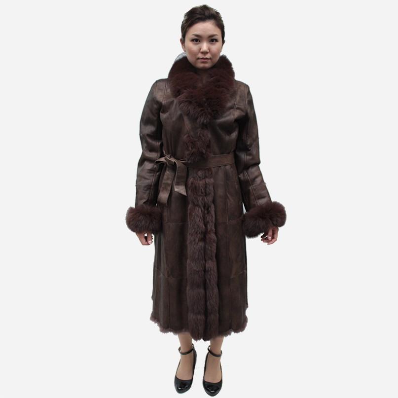 フランスパリの有名ブランドメーカー 毛皮コート レディース ラビット
