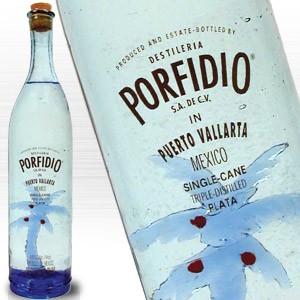 ポルフィディオ プラタ ラム 750ml 45度 Porfidio Rum ブルーヤシの木