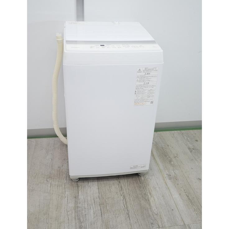 東芝製/2022年式/5kg/全自動洗濯機/AW-5GA2(W) : 学生リサイクル