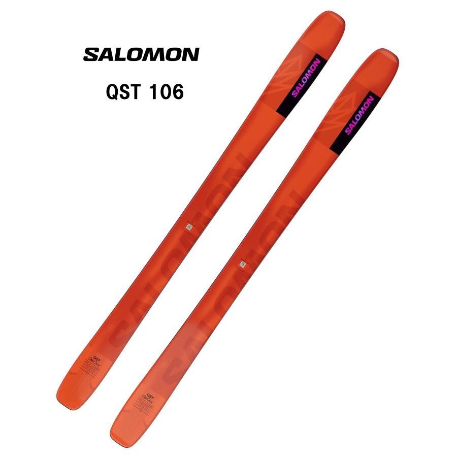 SALOMON（サロモン） 25 SALOMON QST 106 ビンディング無し 山スキー板