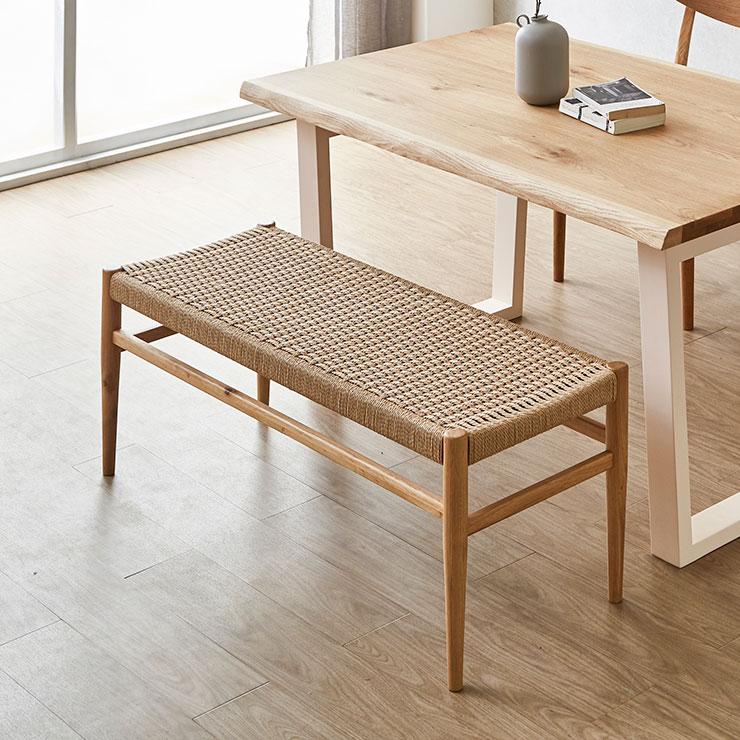 KAGUCOCO ダイニング ベンチ RB-504 幅110 ベンチ単品 二人掛け