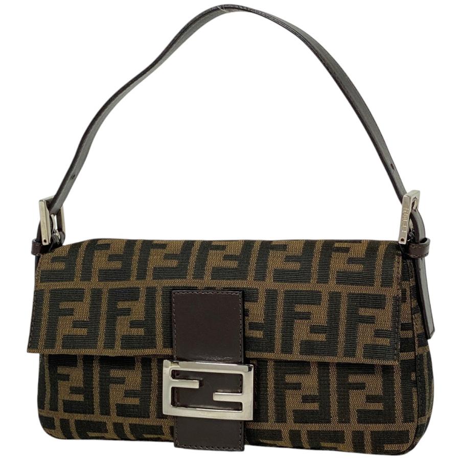 FENDI（フェンディ） ズッカ柄 マンマバゲット ハンドバッグ ワン