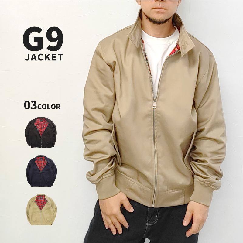 ジャケット メンズ ハリントンジャケット G9 ブルゾン S M L XL XXL