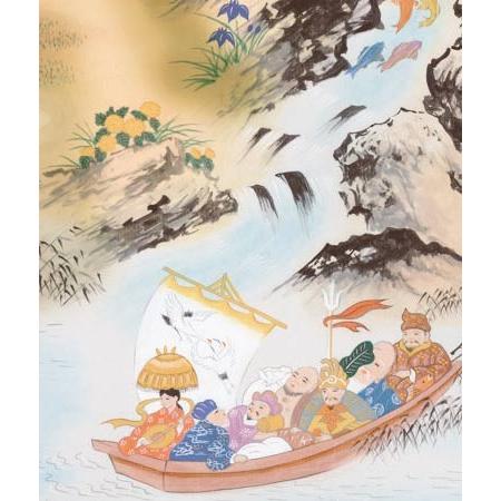 掛け軸 開運万全図 (山本祥園) 掛軸 : 掛け軸・絵画の専門店 掛軸堂