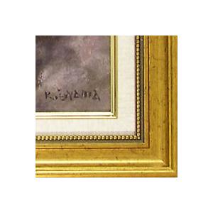 絵画 油絵 赤富士 （大山功） F6号 【肉筆】【油絵】【富士】【6号