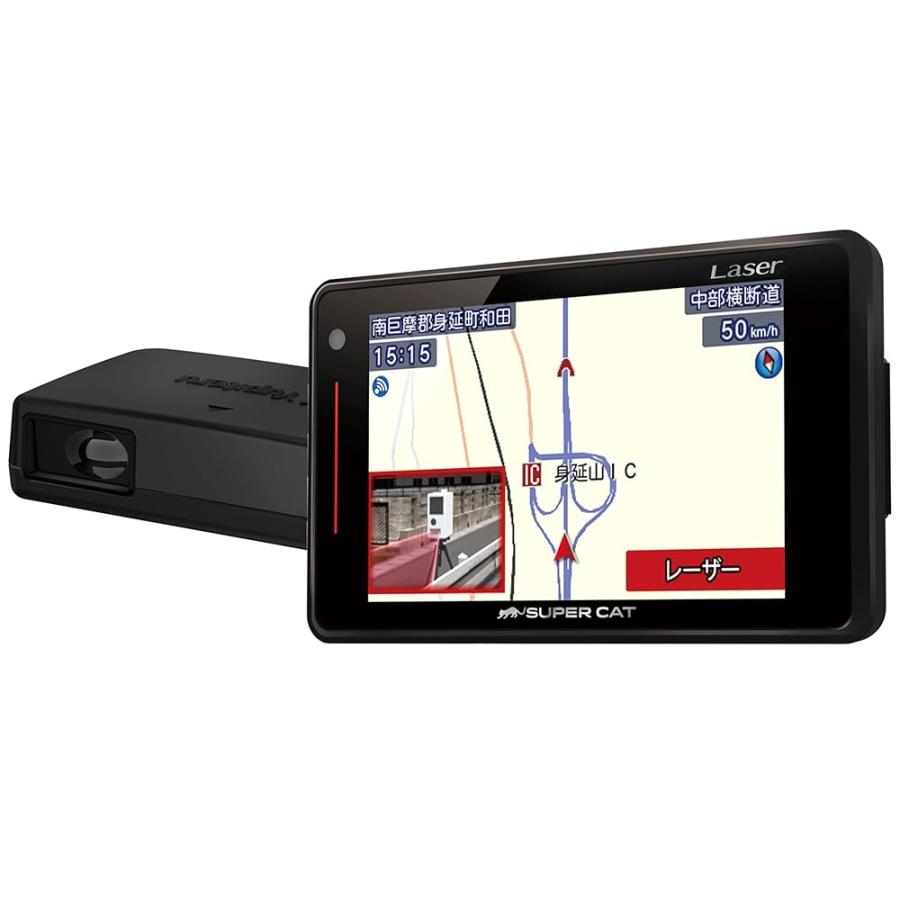 ユピテル(Yupiteru) レーザー&レーダー探知機 LS71a 3.6インチ液晶