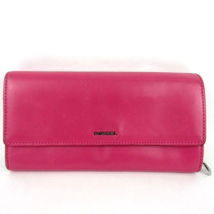 DIESEL（ディーゼル） 長財布 本革 レザー フラップ 小銭入れあり