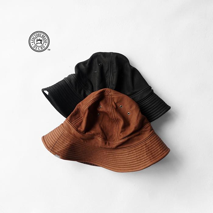 DECHO（デコー） ハット メンズ 帽子DECHO LEATHER FATIGUE HAT レザー