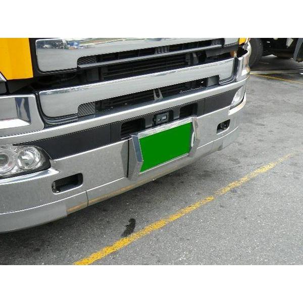 ジェットイノウエ とんがりナンバー枠大型用 ナンバープレート枠