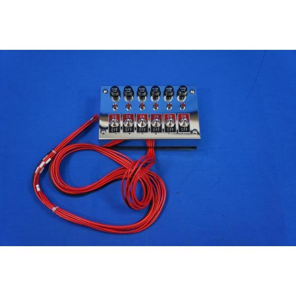 ジェットイノウエ 6連スイッチボックス パイロットランプ付 : トラック