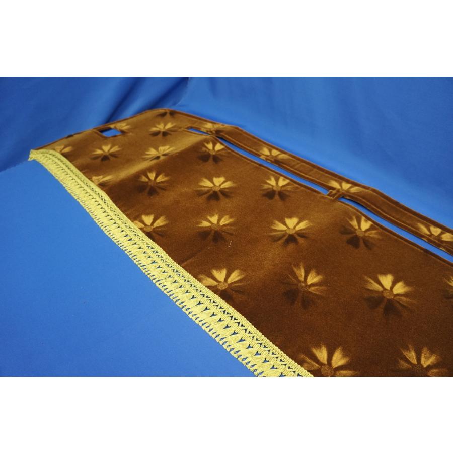 07スーパーグレート用 モケットフラワー コスモス ダッシュマット