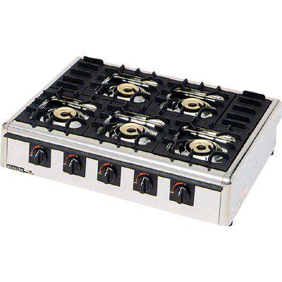 新品 マルゼン ガステーブルコンロ ニュー飯城シリーズ（5口コンロ