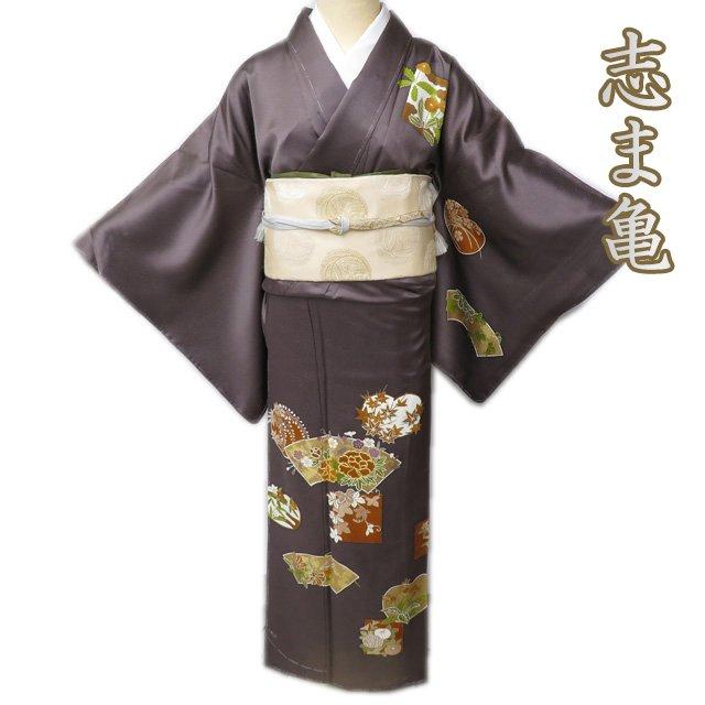 FINAL PRICE ／ 特選 訪問着 着物 中古 正絹 袷 フォーマル 志ま亀 地