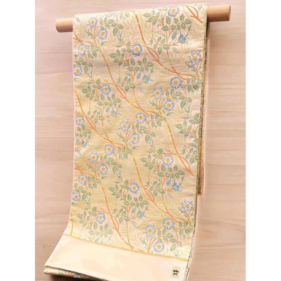 紫紘 袋帯 野薔薇 ウィリアム・モリス 西陣織 商品価格：528.000円
