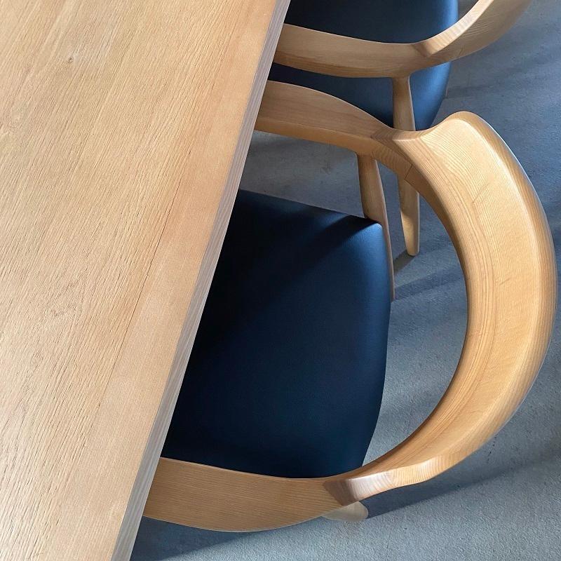 河口家具製作所 ダイニングチェア 北欧 単品 おしゃれ ダイニング