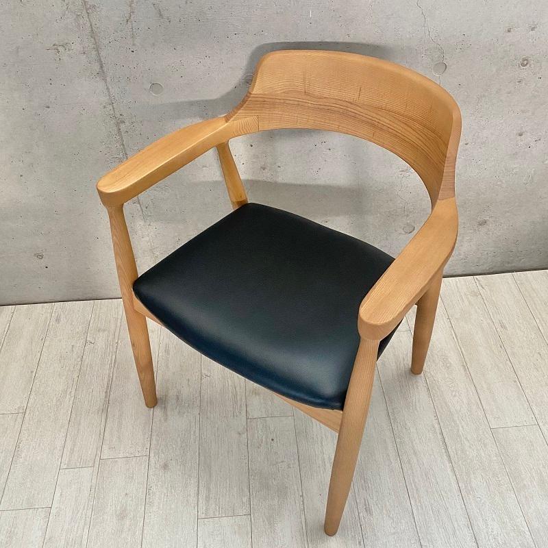 河口家具製作所 ダイニングチェア 北欧 単品 おしゃれ ダイニング