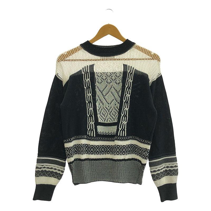 Mame Kurogouchi / マメクロゴウチ | 2020 シアーレース透かし編み