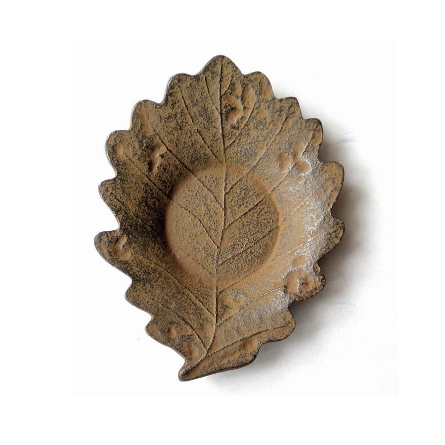 南部鉄器【茶托 (木の葉)｜鈴木盛久工房 (岩手県)】おしゃれ おすすめ