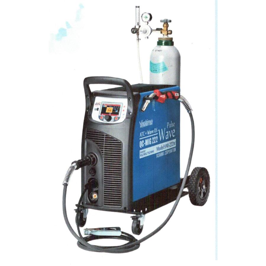 ヤシマインバーターパルスミグ溶接機YMI-222W 適格請求書発行事業者