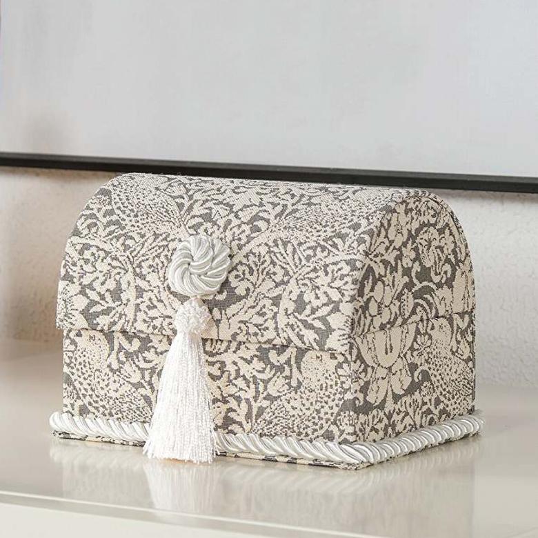 ジェニファーテイラー レターケース いちご泥棒 グレー トランク