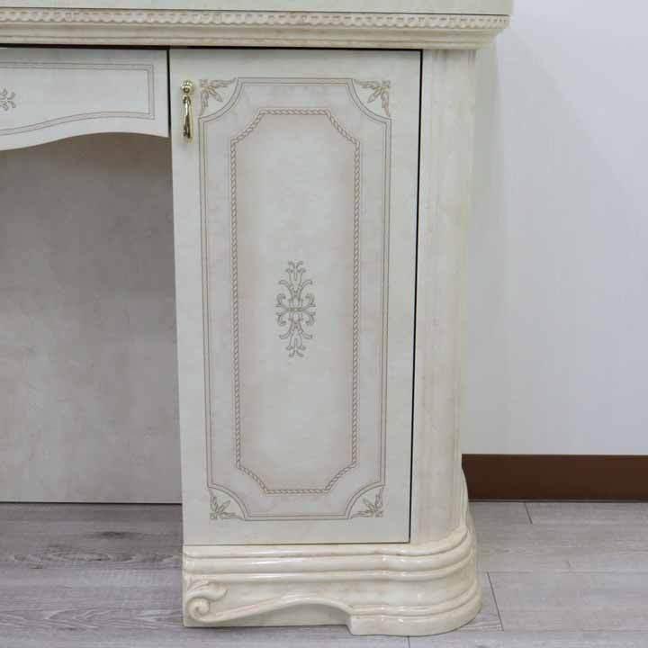 サルタレッリ アマルフィ ドレッサー アイボリー デスク チェスト