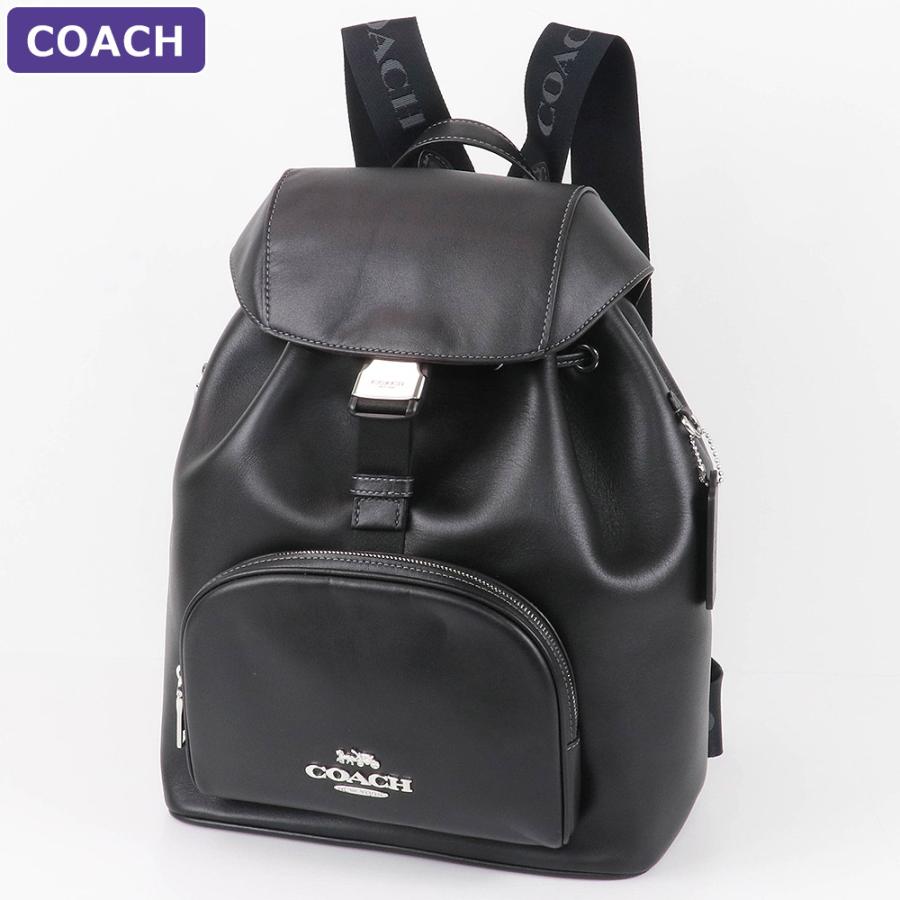 COACH（コーチ） バッグ リュックサック CT811 SVBK レザー 革
