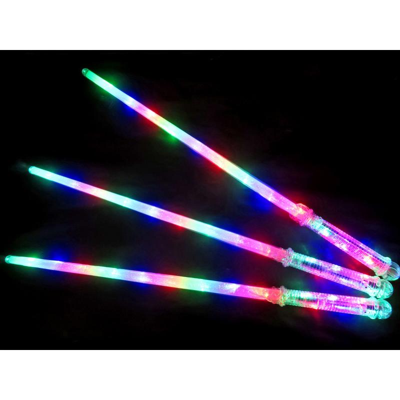 光るおもちゃ LEDレインボーセイバー(12個入) : 堀商店Yahooストア
