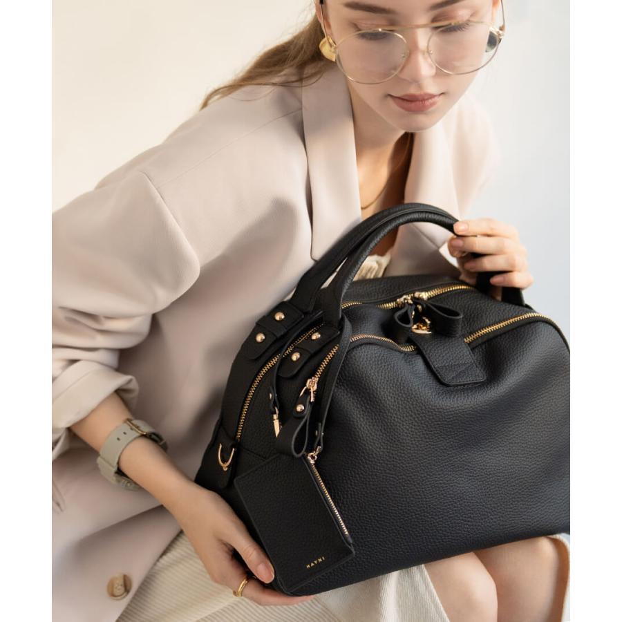 HAYNI（ヘイニ） 本革 ショルダーバッグ ボストンバッグ 入学式 入園式